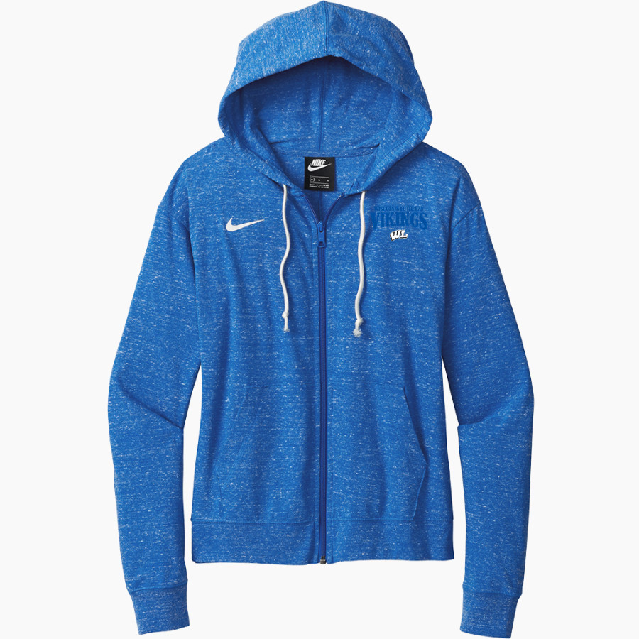 Wisconsin Lutheran Vikings <span class="pdp-name-mascot">Wisconsin Lutheran Vikings</span> Nike Women's Gym Vintage Full-Zip Hoodie