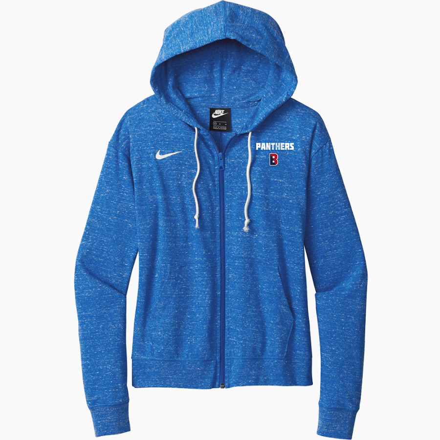 West Tech Panthers <span class="pdp-name-mascot">West Tech Panthers</span> Nike Women's Gym Vintage Full-Zip Hoodie