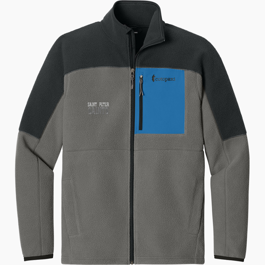 Saint Peter High School SAINTS ONLINE STORE <span class="pdp-name-mascot">Saint Peter Saints</span> Cotopaxi Men's Abrazo Full-Zip Fleece Jacket