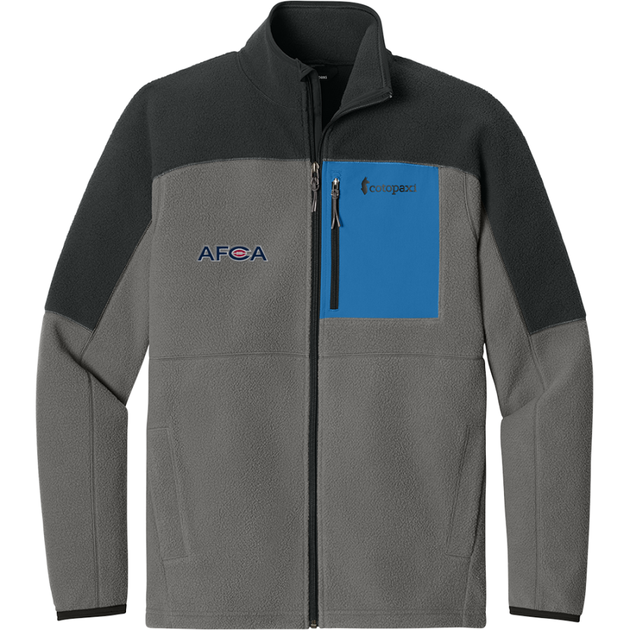 AFCA <span class="pdp-name-mascot">Afca Texas</span> Cotopaxi Men's Abrazo Full-Zip Fleece Jacket