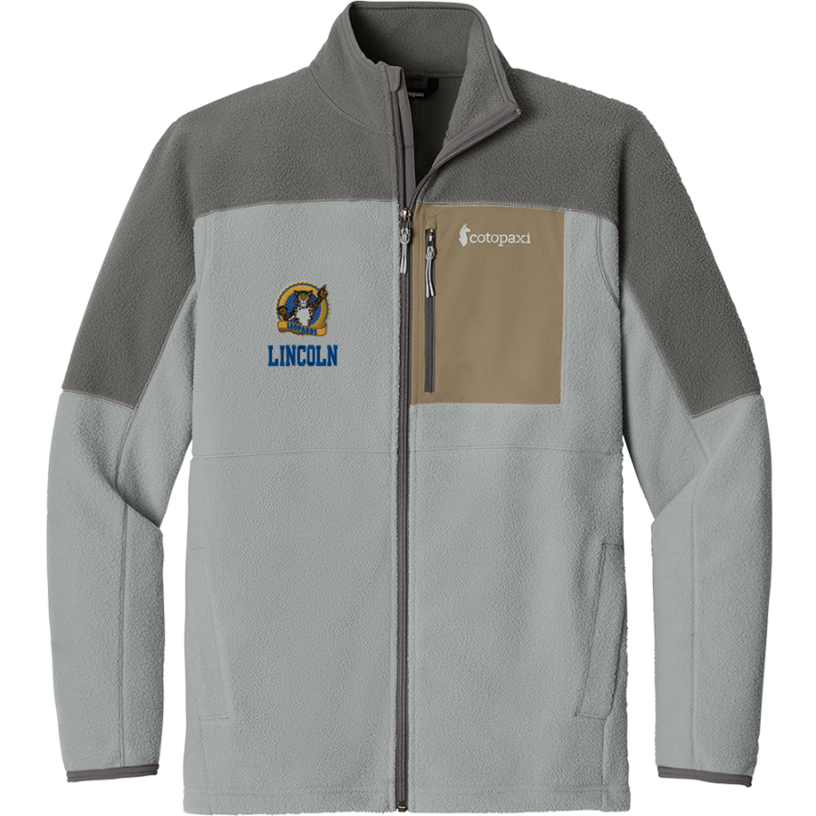 Lincoln Leopards <span class="pdp-name-mascot">Lincoln Elementary School Leopards</span> Cotopaxi Men's Abrazo Full-Zip Fleece Jacket
