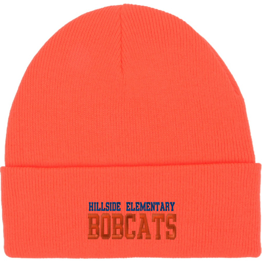 Hillside Elementary Bobcats <span class="pdp-name-mascot">Hillside Elementary Bobcats</span> Port & Company Knit Cap