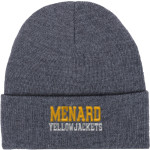 MENARD HIGH SCHOOL YELLOWJACKETS <span class="pdp-name-mascot">MENARD YELLOWJACKETS</span> Port & Company Knit Cap Front Thumbnail