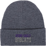 HYDRO-EAKLY HIGH SCHOOL BOBCATS Port & Company Knit Cap Front Thumbnail