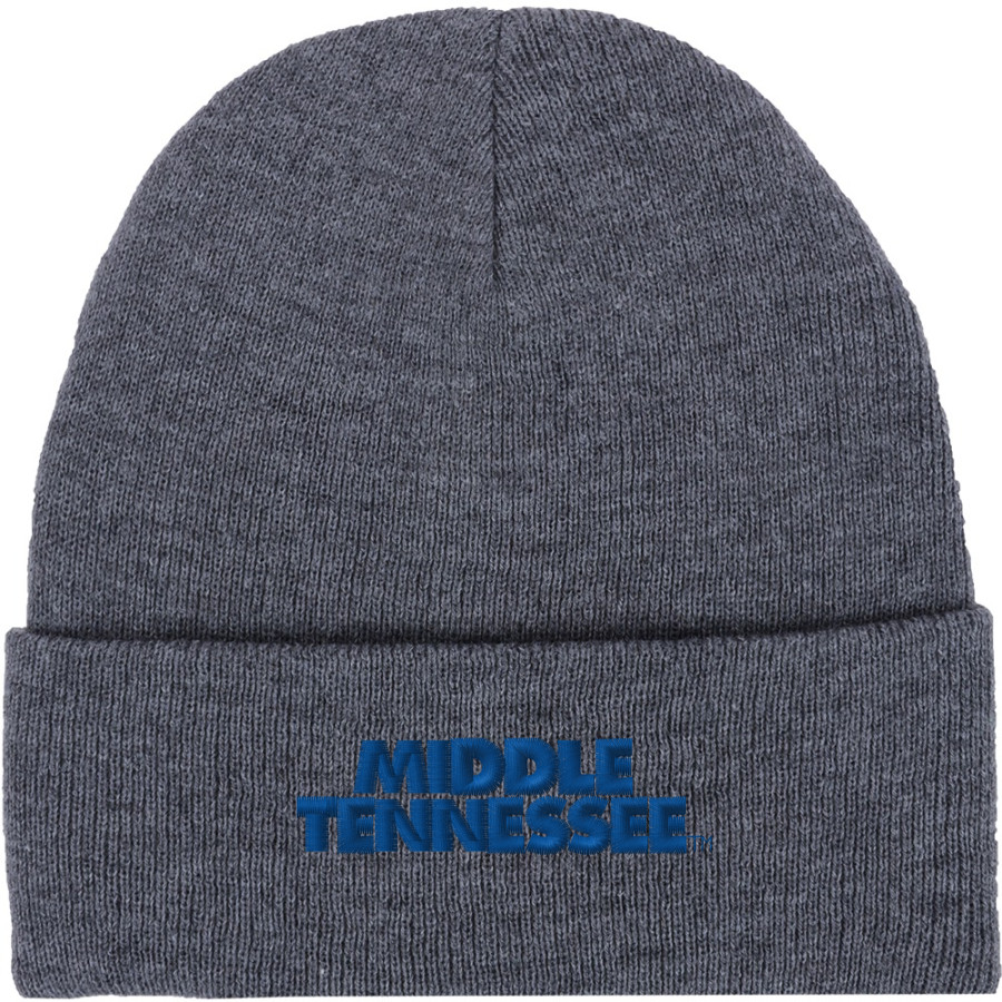 MTSU Blue Raiders <span class="pdp-name-mascot">MTSU Blue Raiders</span> Port & Company Knit Cap