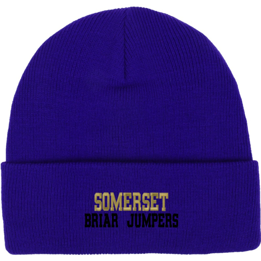 SOMERSET HIGH SCHOOL BRIAR JUMPERS <span class="pdp-name-mascot">SOMERSET BRIAR JUMPERS</span> Port & Company Knit Cap