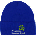 Princeton Montessori School <span class="pdp-name-mascot">Princeton Montessori Deer</span> Port & Company Knit Cap Front Thumbnail