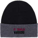 St. Charles Warriors Port & Company Knit Cap Front Thumbnail