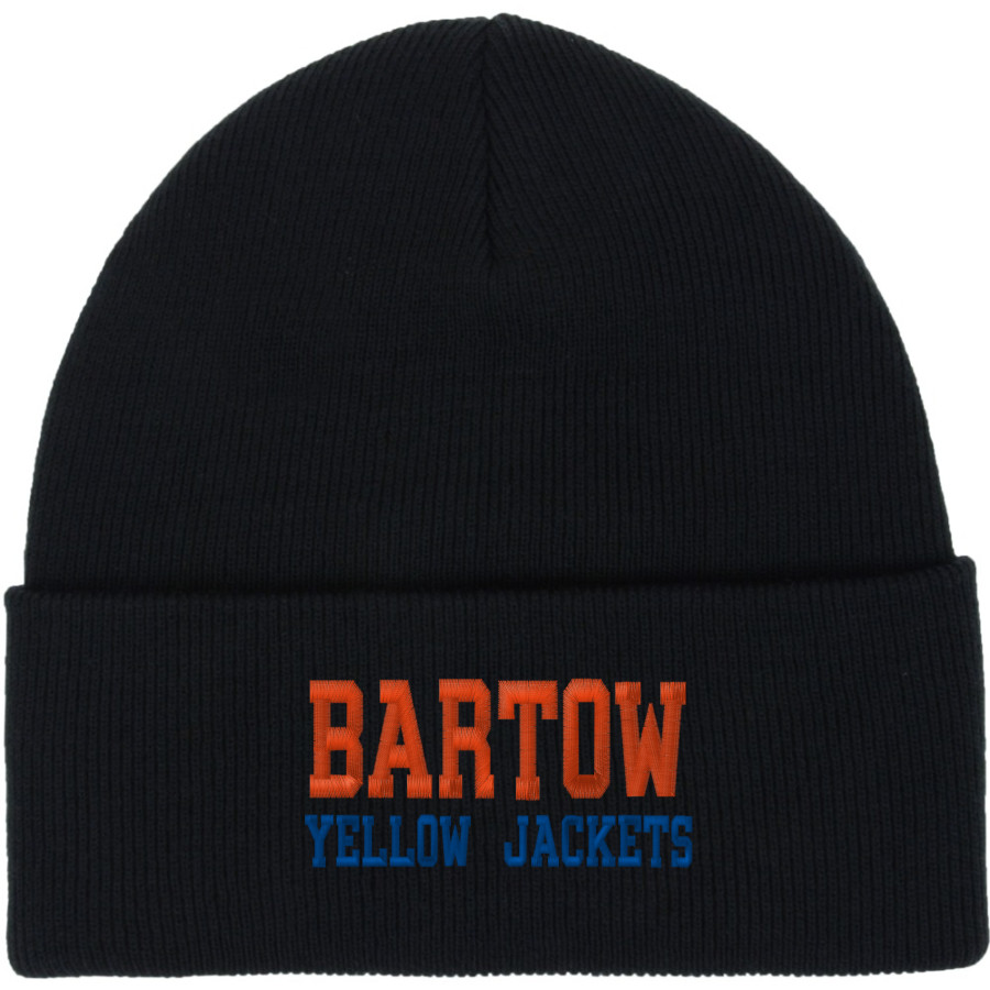 BARTOW HIGH SCHOOL YELLOW JACKETS Port & Company Knit Cap
