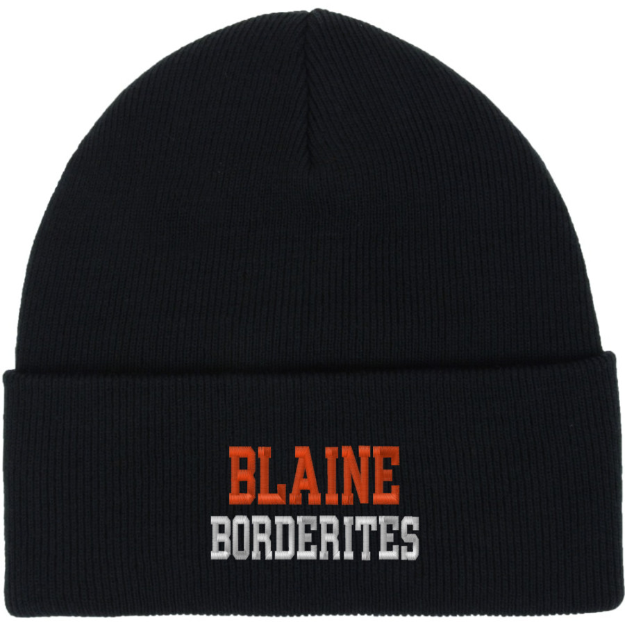 BLAINE HIGH SCHOOL BORDERITES <span class="pdp-name-mascot">BLAINE BORDERITES</span> Port & Company Knit Cap
