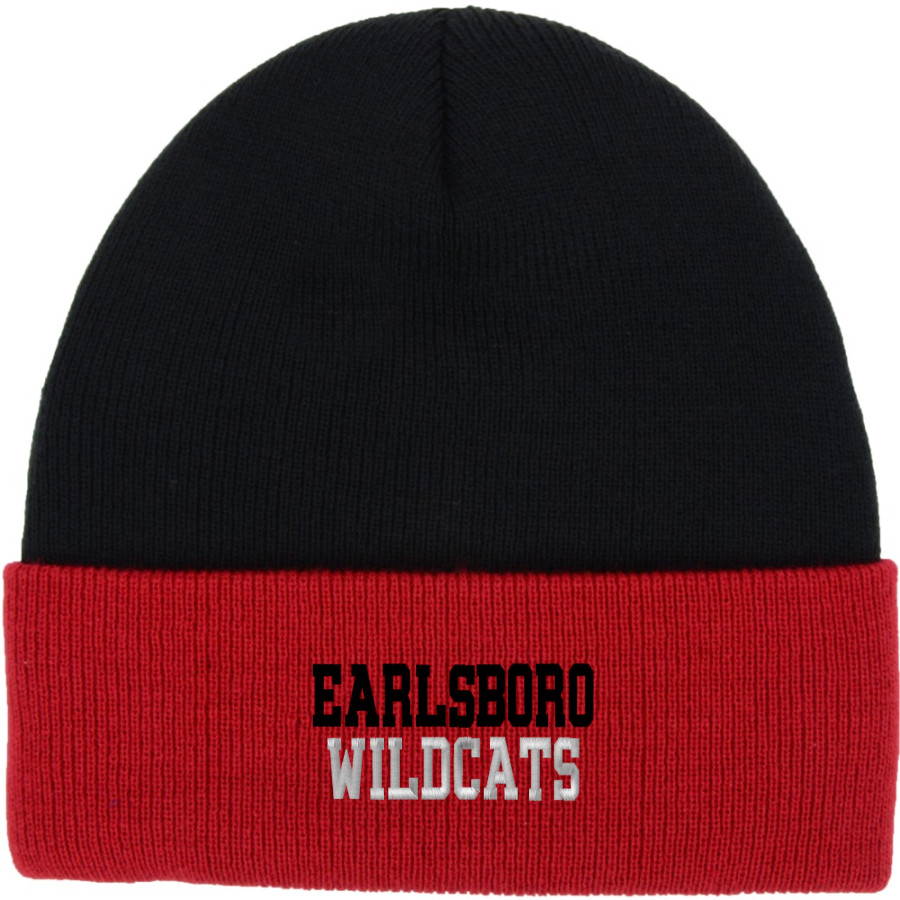 EARLSBORO HIGH SCHOOL WILDCATS <span class="pdp-name-mascot">EARLSBORO WILDCATS</span> Port & Company Knit Cap