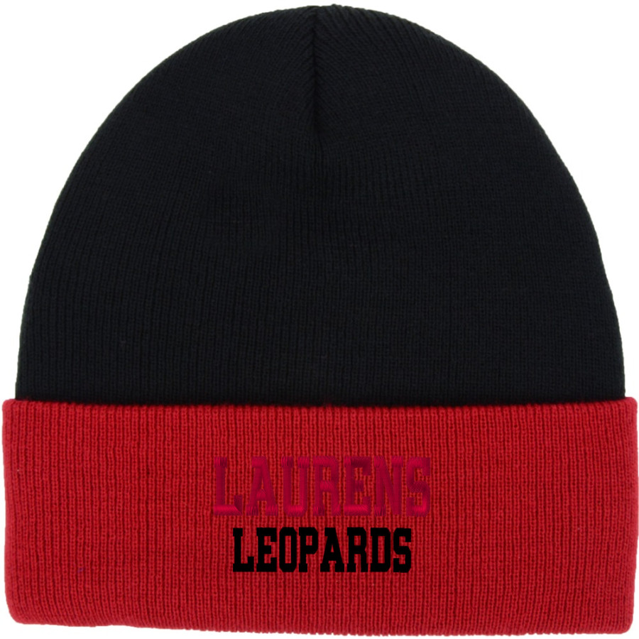 LAURENS CENTRAL SCHOOL LEOPARDS Port & Company Knit Cap