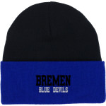 BREMEN HIGH SCHOOL BLUE DEVILS <span class="pdp-name-mascot">BREMEN BLUE DEVILS</span> Port & Company Knit Cap Front Thumbnail