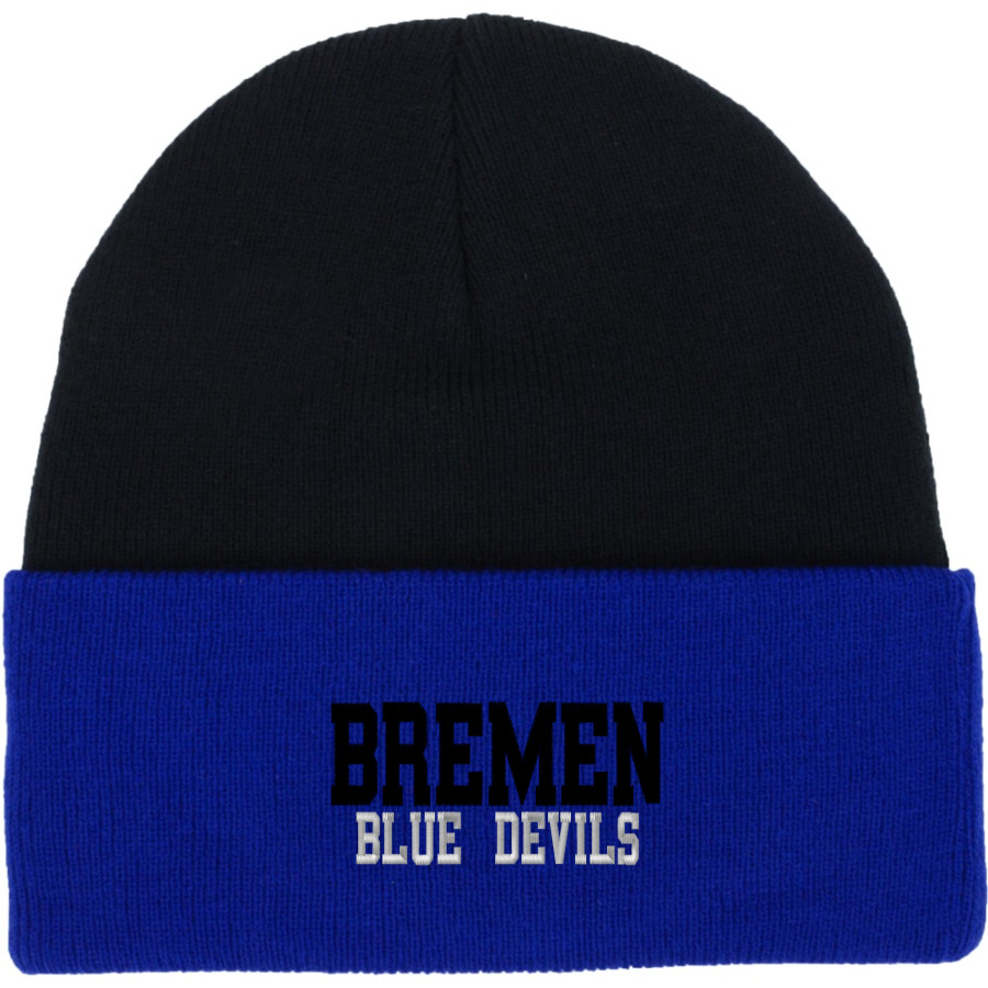 BREMEN HIGH SCHOOL BLUE DEVILS <span class="pdp-name-mascot">BREMEN BLUE DEVILS</span> Port & Company Knit Cap