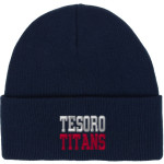 Tesoro Titans <span class="pdp-name-mascot">Tesoro Titans</span> Port & Company Knit Cap Front Thumbnail