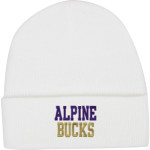 ALPINE HIGH SCHOOL BUCKS <span class="pdp-name-mascot">ALPINE BUCKS</span> Port & Company Knit Cap Front Thumbnail