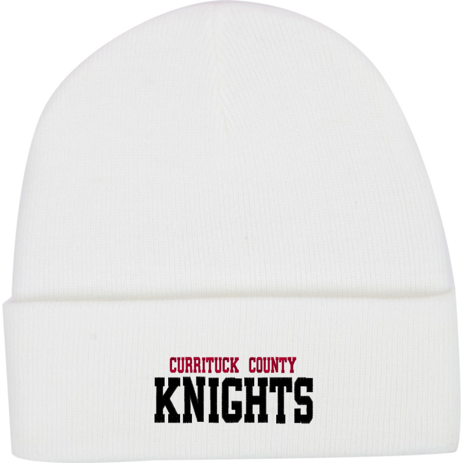 CURRITUCK COUNTY HIGH SCHOOL KNIGHTS <span class="pdp-name-mascot">CURRITUCK COUNTY KNIGHTS</span> Port & Company Knit Cap