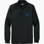 BANDERA HIGH SCHOOL BULLDOGS CornerStone Men's Select Long Sleeve Snag-Proof Tactical Polo Front Thumbnail
