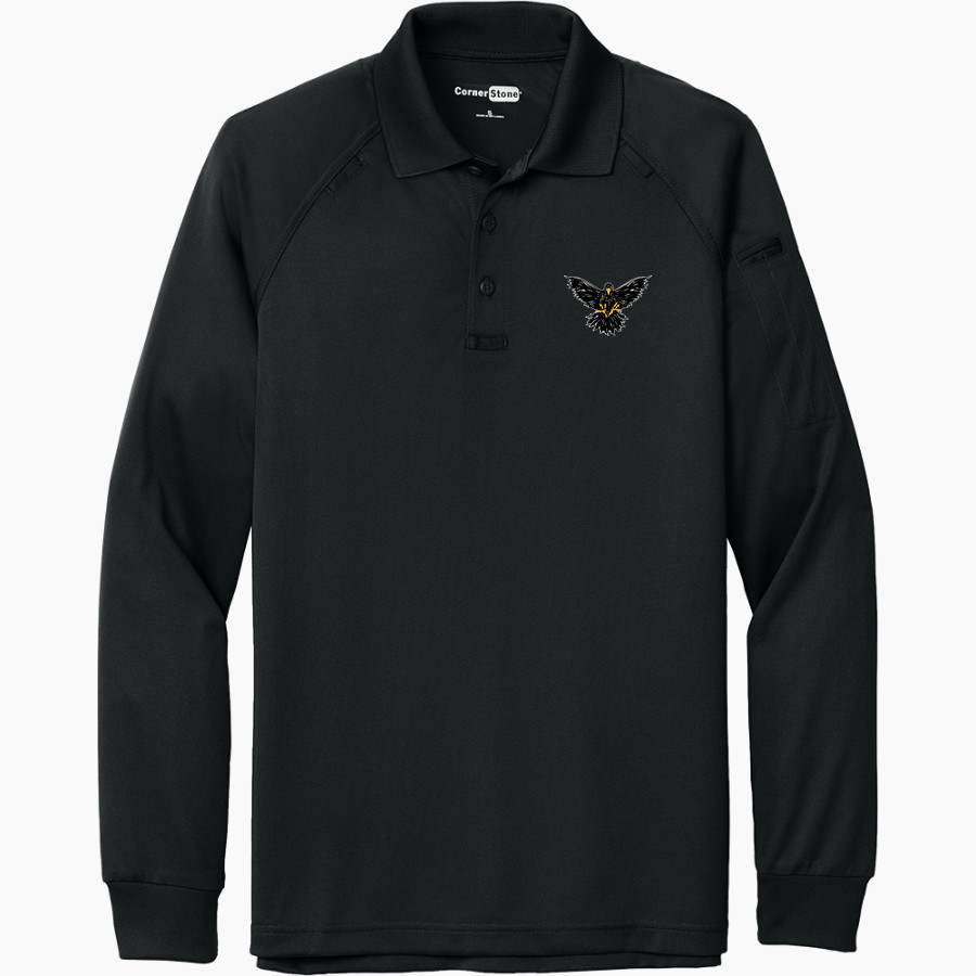 PETTISVILLE BLACKBIRDS ONLINE STORE CornerStone Men's Select Long Sleeve Snag-Proof Tactical Polo