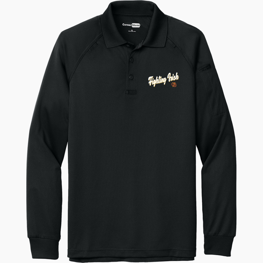 O'Dea Fighting Irish Official Online Store <span class="pdp-name-mascot">O DEA FIGHTING IRISH</span> CornerStone Men's Select Long Sleeve Snag-Proof Tactical Polo
