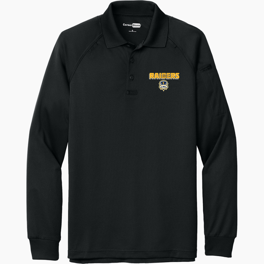 Keenan Raiders <span class="pdp-name-mascot">Keenan Raiders</span> CornerStone Men's Select Long Sleeve Snag-Proof Tactical Polo