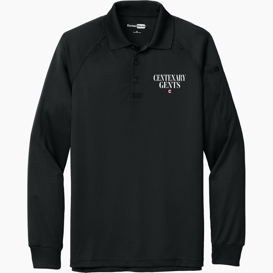 Centenary Gents <span class="pdp-name-mascot">Centenary Gents</span> CornerStone Men's Select Long Sleeve Snag-Proof Tactical Polo