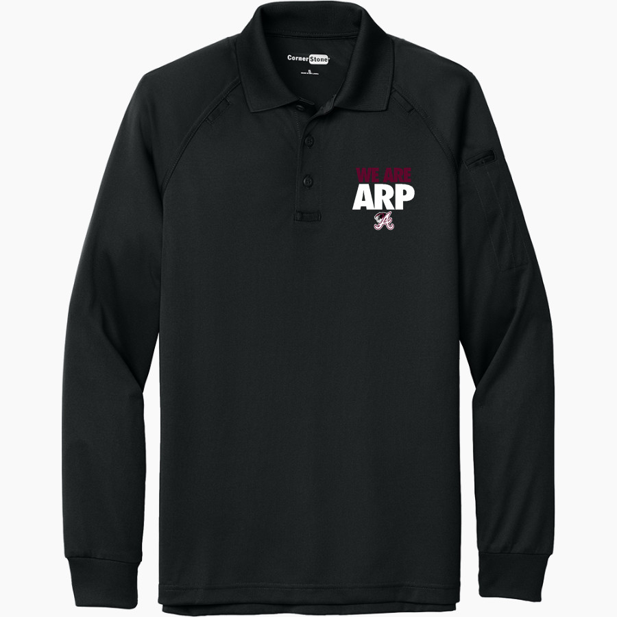 ARP HIGH SCHOOL TIGERS <span class="pdp-name-mascot">ARP TIGERS</span> CornerStone Men's Select Long Sleeve Snag-Proof Tactical Polo