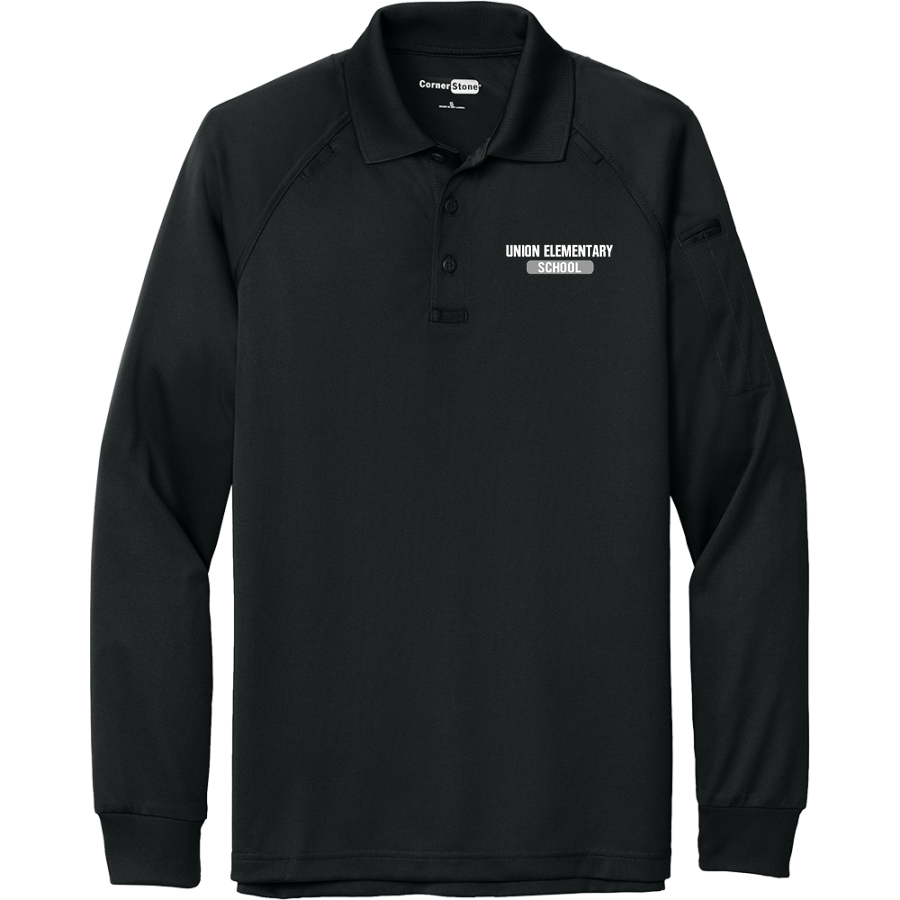 Union Wise Owls <span class="pdp-name-mascot">Union Wise Owls</span> CornerStone Men's Select Long Sleeve Snag-Proof Tactical Polo