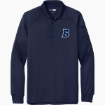 Brandeis Judges Online Store <span class="pdp-name-mascot">Brandeis Judges</span> CornerStone Men's Select Long Sleeve Snag-Proof Tactical Polo Front Thumbnail