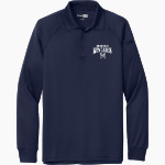 Meadows School The Official Store of the Mustangs <span class="pdp-name-mascot">Meadows School Mustangs</span> CornerStone Men's Select Long Sleeve Snag-Proof Tactical Polo Front Thumbnail