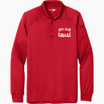 Central Decatur Cardinals CornerStone Men's Select Long Sleeve Snag-Proof Tactical Polo Front Thumbnail