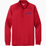 Clarkson-Leigh Patriots CornerStone Men's Select Long Sleeve Snag-Proof Tactical Polo Front Thumbnail