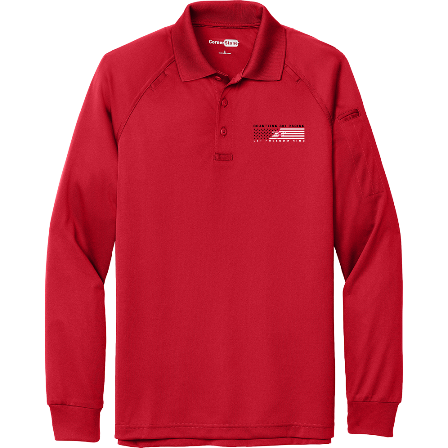 BRANTLING SKI RACING ASSOCIATION <span class="pdp-name-mascot">BRANTLING SKI RACING ASSOCIATION</span> CornerStone Men's Select Long Sleeve Snag-Proof Tactical Polo
