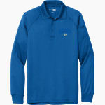 Mitchell Bluejackets CornerStone Men's Select Long Sleeve Snag-Proof Tactical Polo Front Thumbnail