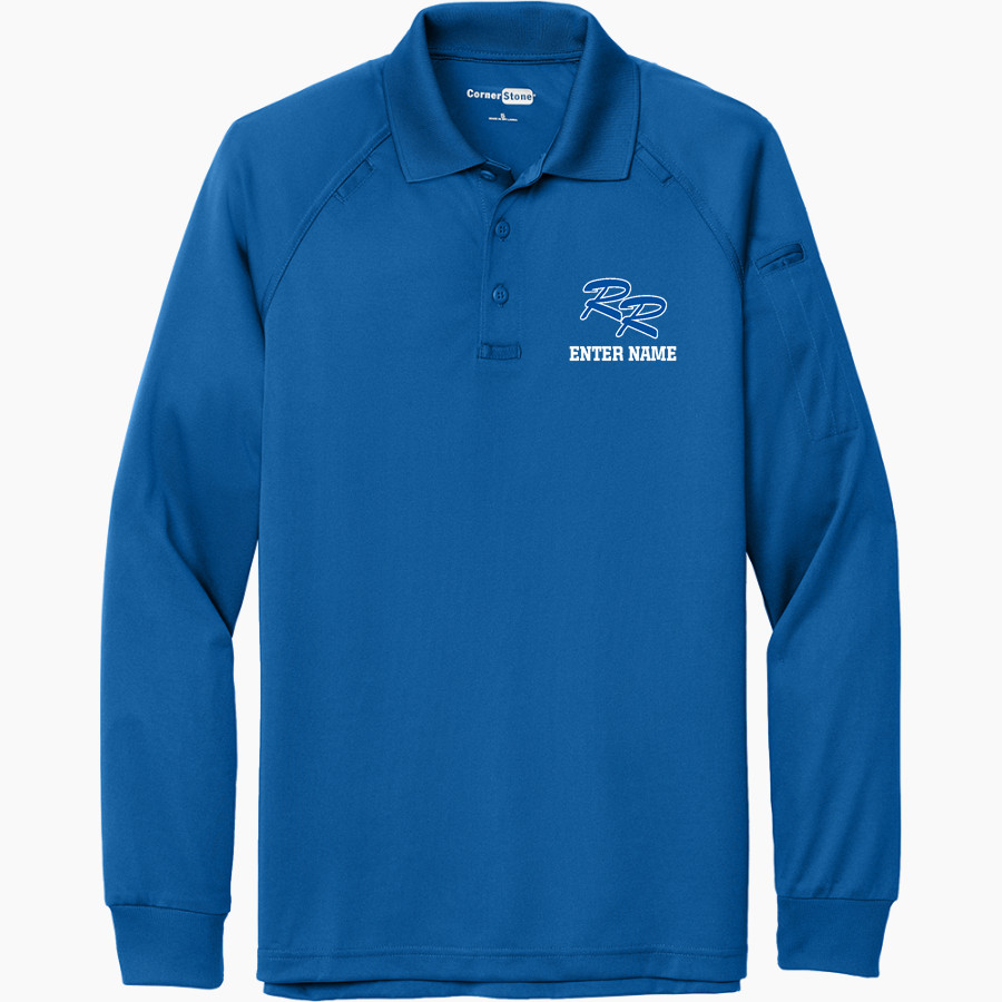 ROBINSON HIGH SCHOOL ROCKETS <span class="pdp-name-mascot">ROBINSON ROCKETS</span> CornerStone Men's Select Long Sleeve Snag-Proof Tactical Polo