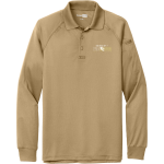 CROCKETT HIGH SCHOOL COUGARS <span class="pdp-name-mascot">CROCKETT COUGARS</span> CornerStone Men's Select Long Sleeve Snag-Proof Tactical Polo Front Thumbnail