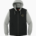 CIBOLA HIGH SCHOOL RAIDERS <span class="pdp-name-mascot">CIBOLA RAIDERS</span> CornerStone Men's Duck Fleece Full-Zip Hooded Jacket Front Thumbnail
