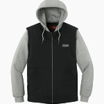 Josephinum Academy of the Sacred Heart <span class="pdp-name-mascot">Josephinum Academy Cougars</span> CornerStone Men's Duck Fleece Full-Zip Hooded Jacket Front Thumbnail
