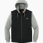 Wingate University Bulldogs <span class="pdp-name-mascot">Wingate Bulldogs</span> CornerStone Men's Duck Fleece Full-Zip Hooded Jacket Front Thumbnail