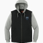 MIDLAKES HIGH SCHOOL SCREAMING EAGLES <span class="pdp-name-mascot">MIDLAKES SCREAMING EAGLES</span> CornerStone Men's Duck Fleece Full-Zip Hooded Jacket Front Thumbnail