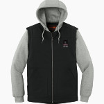 Lansingburgh Knights The Official Online Store <span class="pdp-name-mascot">Lansingburgh Knights</span> CornerStone Men's Duck Fleece Full-Zip Hooded Jacket Front Thumbnail