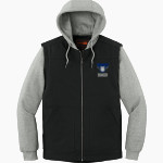 Shaker Bison <span class="pdp-name-mascot">Shaker Bison</span> CornerStone Men's Duck Fleece Full-Zip Hooded Jacket Front Thumbnail