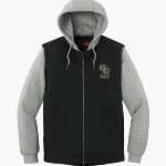Grove City Area Sch Distr Soccer Bo Eagles <span class="pdp-name-mascot">Grove City Area Sch Distr Soccer Bo Eagles</span> CornerStone Men's Duck Fleece Full-Zip Hooded Jacket Front Thumbnail
