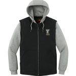 Yuba College 49ers <span class="pdp-name-mascot">Yuba College 49ers</span> CornerStone Men's Duck Fleece Full-Zip Hooded Jacket Front Thumbnail