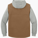 PITTSBURGH NATIONAL LEAGUE PITTSBURGH NATIONAL <span class="pdp-name-mascot">PITTSBURGH NATIONAL LEAGUE</span> CornerStone Men's Duck Fleece Full-Zip Hooded Jacket Back Thumbnail