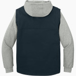 Word of Life Huskies CornerStone Men's Duck Fleece Full-Zip Hooded Jacket Back Thumbnail