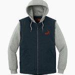 Hope College Online Athletics Store <span class="pdp-name-mascot">Hope Flying Dutch</span> CornerStone Men's Duck Fleece Full-Zip Hooded Jacket Front Thumbnail