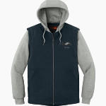 Willoughby Learning Center Learning Center CornerStone Men's Duck Fleece Full-Zip Hooded Jacket Front Thumbnail