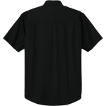 TRINITY CHRISTIAN HIGH SCHOOL LIONS <span class="pdp-name-mascot">TRINITY CHRISTIAN LIONS</span> CornerStone Men's Short Sleeve Select Ripstop Shirt Back Thumbnail