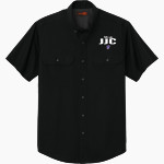 JJC Wolves <span class="pdp-name-mascot">JJC Wolves</span> CornerStone Men's Short Sleeve Select Ripstop Shirt Front Thumbnail